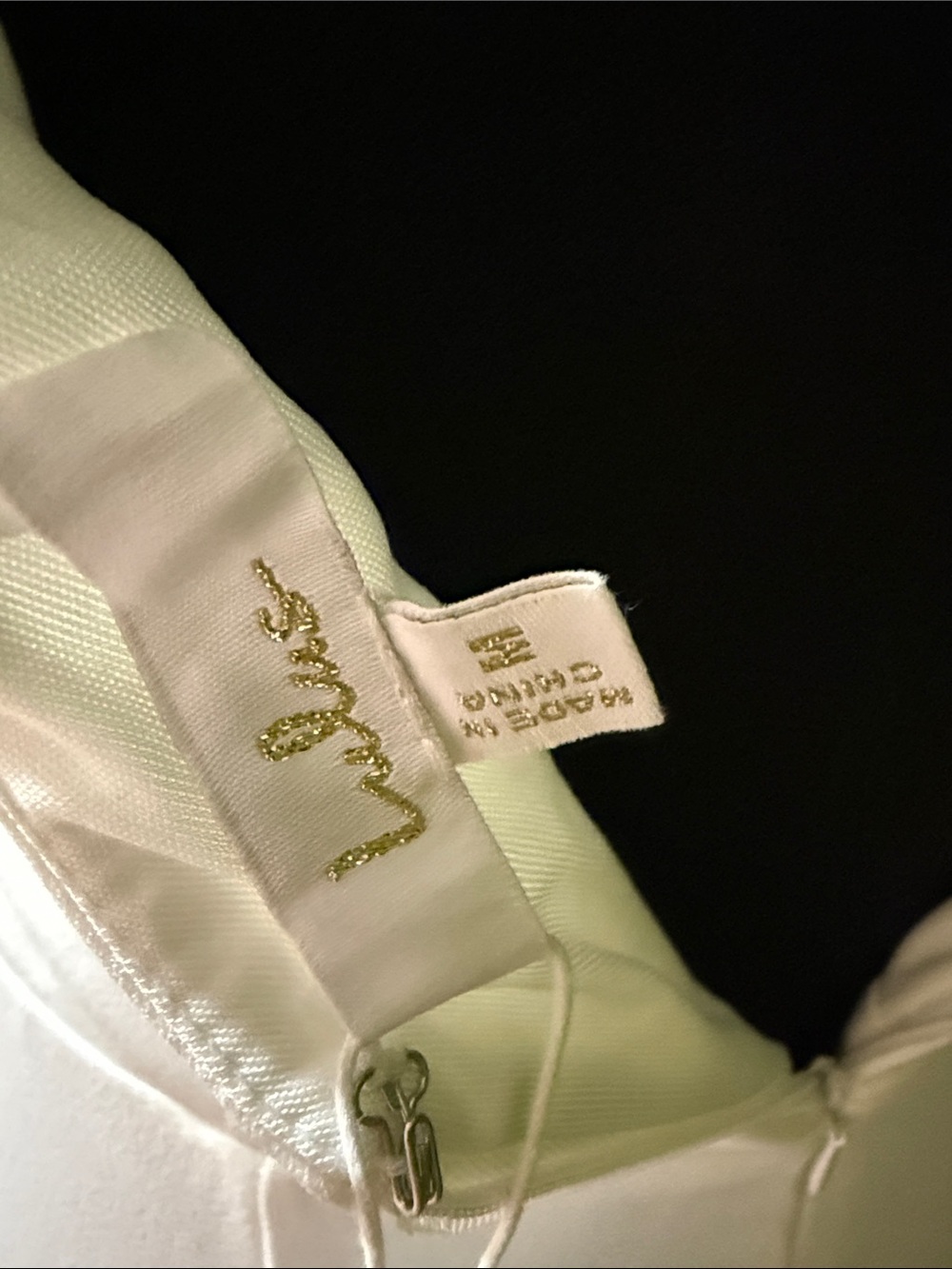 NWT-Idyllic Perfection White Plunge Sleeveless Mermaid Maxi Dress - Picture 14 of 15